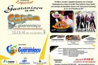 Guaraniaçu - Shows Nacional e Festival serão atrações para celebrar os 66 Anos do município