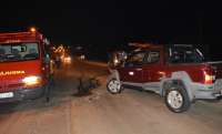 Pinhão - Na noite deste domingo, dia 07, foi registrado um acidente na PR 170