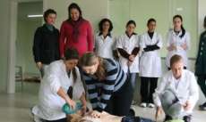 Laranjeiras - Prefeitura oferece treinamento para motoristas de ambulância e enfermeiros da Semusa
