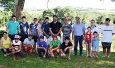 Três Barras - Casa Familiar Rural recebe a visita do Prefeito Gerso Gusso