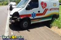 Guaraniaçu - Veja o vídeo de acidente ocorrido na tarde desta terça dia 22 no trevo da Sadia