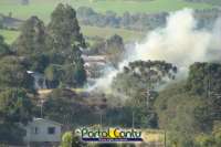 Laranjeiras - Corpo de Bombeiros atende quatro incêndios em menos de 24 horas