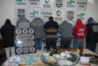 Polícia Civil prende quadrilha que vendia cocaína para motoristas