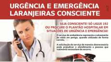 Laranjeiras - Semusa lançará campanha para uso correto do serviço de ambulância 192 e Plantão 24 Horas