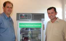 Porto Barreiro - Saúde recebe geladeira para armazenar vacinas