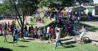Pinhão - Programa A Praça é Nossa trouxe um domingo de muita diversão para as crianças