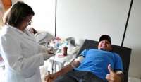 Laranjeiras - População demonstra solidariedade e Hemocentro arrecada mais de 60 bolsas de sangue em coleta