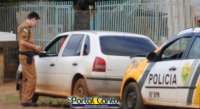 Laranjeiras - Policia Militar recolheu veículo que se encontrava com características alteradas