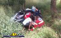 Guaraniaçu - Motorista perde o controle de veículo, bate em árvore com 4 ocupantes, uma jovem não resistiu e faleceu em cascavel