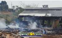 Nova Laranjeiras - Serraria é totalmente destruída pelo fogo no Rio Guarani