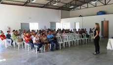 Nova Laranjeiras - Funcionárias da área de saúde do município tiveram palestra motivacional na sexta dia 03