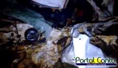 Catanduvas - Veja o vídeo feito na hora do acidente ocorrido na noite desta segunda envolvendo moradores do Rio Bonito - Cenas fortes