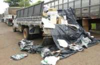 Após manobras perigosas, traficante abandona 4,5 toneladas de maconha
