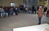 Pinhão - Distrito de Santa Maria recebe prefeito e secretários para discutir prioridades da comunidade