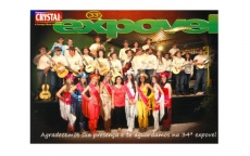 LEGENDA: Neste mês a Orquestra Guarani, se apresentou na 34ª Expovel em Cascavel.