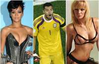 Mulher de goleiro argentino vai ‘emprestar’ marido a Rihanna em caso de título