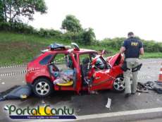 Guaraniaçu - Grave acidente na BR 277 deixa um morto - Veja Fotos e Vídeo