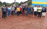 Nova Laranjeiras - Primeiro Campeonato de Futebol de Campo da Reserva Indigena Rio das Cobras