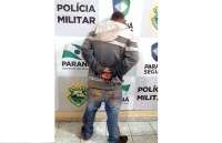 Pinhão - Polícia Militar prende rapaz com espingarda