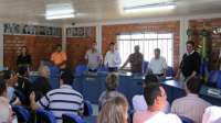 Nova Laranjeiras - Reunião com prefeitos discute ligação entra o município e Laranjal