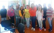 Porto Barreiro - Prefeitura Municipal recebe vista de alunos da Casa Familiar Rural