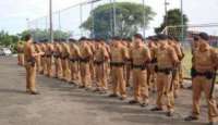 Laranjeiras - Alunos soldados fazem estágio operacional nas ruas da cidade