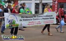 Rio Bonito - Dia Mundial de Combate à Violência contra o Idoso é lembrado com passeata