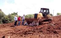 Guaraniaçu - Começaram os trabalhos de adequação no terreno para construção da Fábrica de Sucos e Polpas