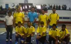 Equipe que disputa o Futsal Força Livre