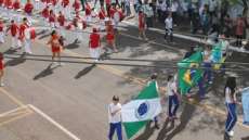 Laranjeiras - Desfile Cívico marcou comemoração dos 66 anos do Município