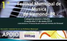 Virmond - Confira os vencedores do 1° Festival Municipal de Musicas