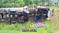 Guaraniaçu - Um grave acidente tirou a vida de caminhoneiro próximo ao Posto 500