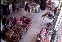 Laranjeiras - Câmera flagra mulher furtando em comércio laranjeirense