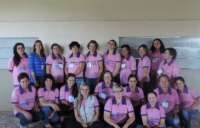 Nova Laranjeiras - Equipe do NASF realizou palestra para mulheres sobre hábitos saudáveis