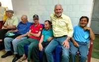 Guaraniaçu - Prefeito e secretário de Saúde visitam Lar dos Idosos