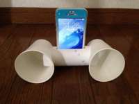 Aprenda a fazer seus próprios alto-falantes portáteis para smartphones usando rolo de papel higiênico e copos descartáveis