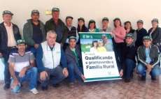 Virmond - Curso em turismo rural com ênfase na agregação de valores na produção da agricultura familiar foi realizado no município