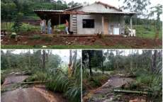 Rio Bonito - Defesa Civil verifica estragos do mau tempo na Comunidade de Bela Vista