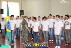Catanduvas - Exército realiza cerimônia de compromissa à bandeira neste dia 20.09