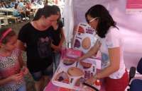 Laranjeiras - Semusa realiza ação do Outubro Rosa na festa da padroeira e atende mais de 150 mulheres