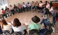 Nova Laranjeiras - Reunião discute construção de um espaço na aldeia SEDE
