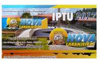 Nova Laranjeiras - Carnê do IPTU 2017 já está à disposição do contribuinte Novalaranjeirense