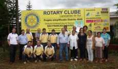 Laranjeiras - Rotary entrega Estufa a Casa de Repouso São Francisco Xavier