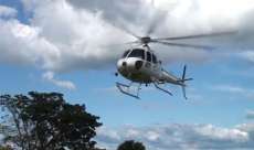 Guaraniaçu - Helicóptero do SAMU faz atendimento e leva paciente em estado grave à Cascavel