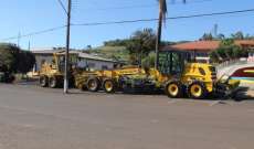 Nova Laranjeiras - PAC 2 entrega motoniveladora ao município