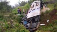 Ônibus que caiu em ribanceira em Santa Catarina estava com o dobro da velocidade permitida
