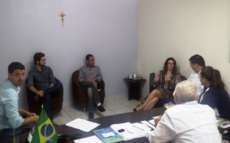 Guaraniaçu - Prefeito recebe Juíza da Comarca em seu gabinete