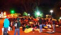 Laranjeiras - Manifestação reúne cerca de 300 pessoas neste sábado dia 22