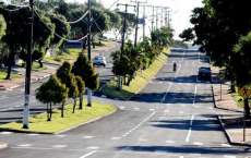 Ibema - Novo asfalto recebe sinalizações horizontal e vertical