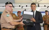 Governo entrega à Polícia Militar 384 bafômetros